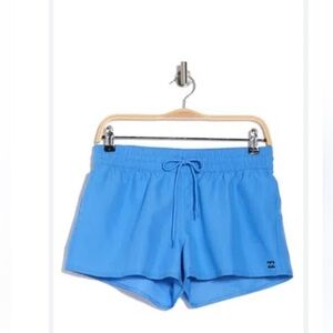 Billabong So Well Cover Up Shorts Blue New!